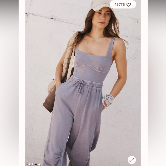Free People Pants - Free People Purple (trailblazer-color) Inbound Onesie Jumpsuit‎